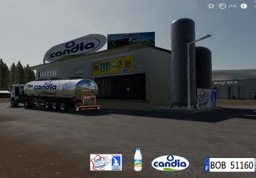 LAITERIE Candia By BOB51160 version 1.0.0.0 for Farming Simulator 2019 (v1.3.х)