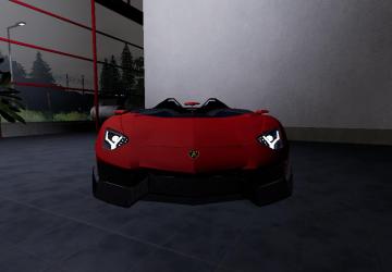 Lamborghini Aventador version 1.0 for Farming Simulator 2019