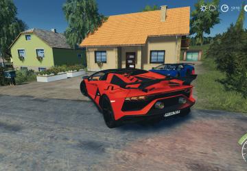 Lamborghini Aventador SVJ Roadster 2020 version v1.0 for Farming Simulator 2019 (vFS19)