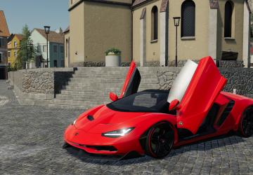 Lamborghini Centenario Roadster version 1.0.0.0 for Farming Simulator 2019 (v1.7.x)