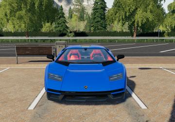 Lamborghini Countach 2022 version 1.0.0.0 for Farming Simulator 2019 (v1.7x)