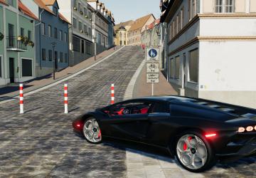Lamborghini Countach 2022 version 1.0.0.0 for Farming Simulator 2019 (v1.7x)