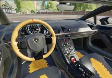 Lamborghini Huracan Spyder version 1.0 for Farming Simulator 2019 (v1.3.x)