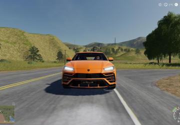 Lamborghini Urus version 1.0.0.0 for Farming Simulator 2019 (v1.4х)