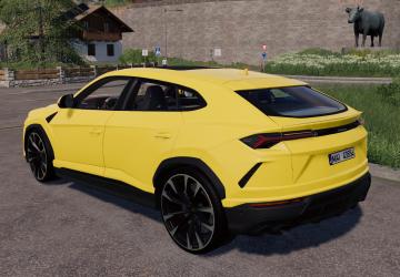Lamborghini Urus Politia version 1.0.0.0 for Farming Simulator 2019 (v1.6.x)