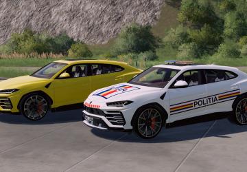 Lamborghini Urus Politia version 1.0.0.0 for Farming Simulator 2019 (v1.6.x)
