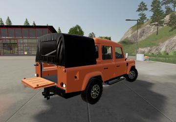 Land Rover Defender 110 version 1.0 for Farming Simulator 2019 (v1.4.x)