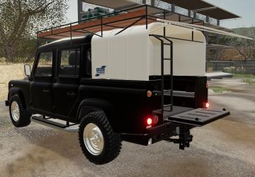 Land Rover Defender 110 Pickup version 2.0 for Farming Simulator 2019 (v1.6.x)