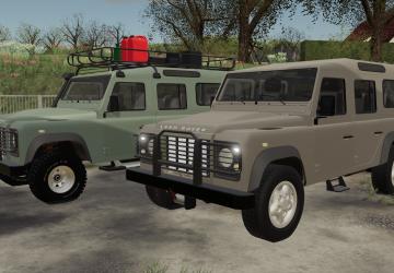 Land Rover Defender 110 Station Wagon 2011 v2.0 for Farming Simulator 2019 (v1.6.x)