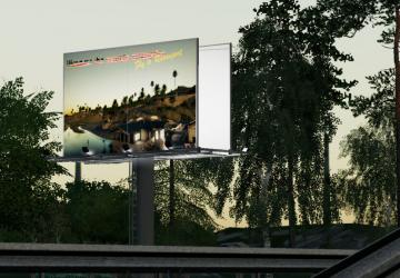 Large Billboard (Prefab*) version 1.0.0.0 for Farming Simulator 2019