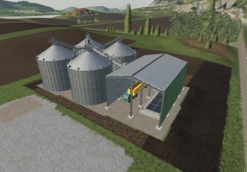 Large Silo Facility version 1.0.0.0 for Farming Simulator 2019 (v1.5.х)