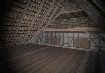 Large Timberframe Barn version 1.0.0.0 for Farming Simulator 2019 (v1.5.х)
