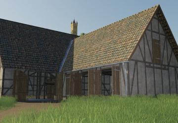 Large Timberframe Barn version 1.0.0.0 for Farming Simulator 2019 (v1.5.х)