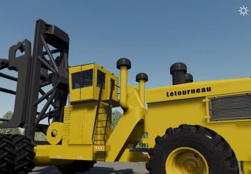 Letourneau Log Loader version 1.0.0.0 for Farming Simulator 2019 (v1.5.х)