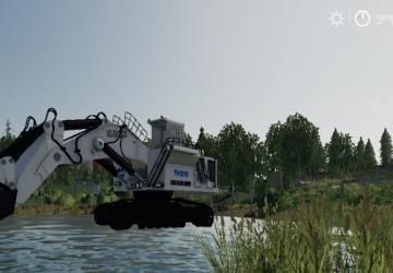 Liebherr 9800 version 1.5 for Farming Simulator 2019 (v1.4х)