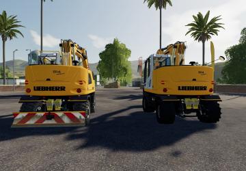 Liebherr A914C SDM version 1.0.0.2 for Farming Simulator 2019 (v1.4.x)