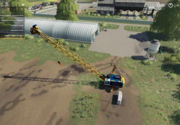 Liebherr HS1000HD Sarens version 1.5 for Farming Simulator 2019 (v1.5.1.0)