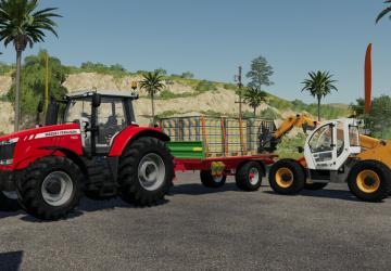 Liebherr TL 436-7 version 1.2.0.0 for Farming Simulator 2019