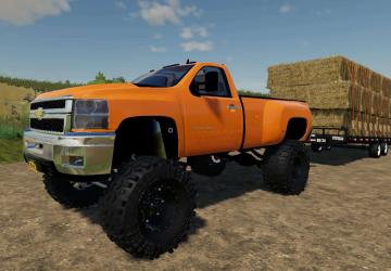 Lifted 2013 Chevy 3500HD version 1.0 for Farming Simulator 2019