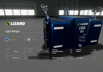 Light Weight version 1.0.0.0 for Farming Simulator 2019
