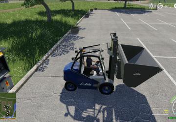 Linde H40 Electro for Alpine DLC with Localization v1.0.0.0 for Farming Simulator 2019 (v1.7.1.0)
