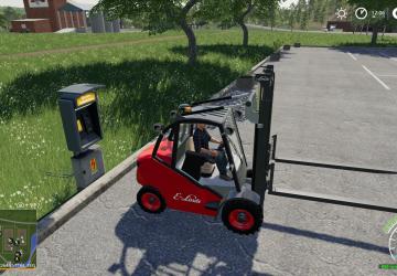 Linde H40 Electro for Alpine DLC with Localization v1.0.0.0 for Farming Simulator 2019 (v1.7.1.0)
