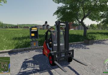 Linde H40 Electro with Localization version 1.0.0.0 for Farming Simulator 2019 (v1.7.1.0)