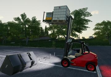 Linde H40D Forklifter version 1.0.0.0 for Farming Simulator 2019 (v1.7.1.0)