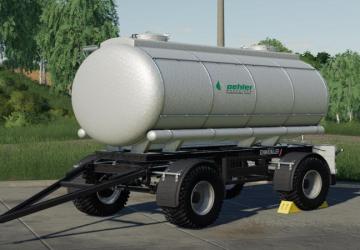 Liquid Transport Barrel MKS12 version 1.0.0.0 for Farming Simulator 2019 (v1.4х)