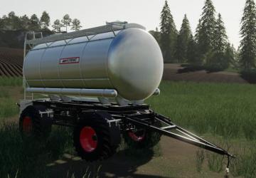 Liquid Transport Barrel MKS12 version 1.0.0.0 for Farming Simulator 2019 (v1.4х)