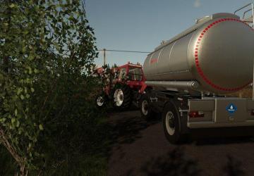 Liquid Transport Barrel MKS12 version 1.0.0.0 for Farming Simulator 2019 (v1.4х)