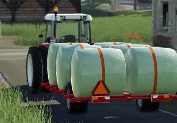 Lizard Bale Trailer version 1.0 for Farming Simulator 2019 (v1.6.0.0)