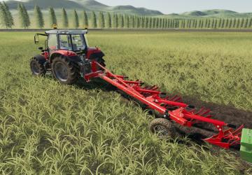 Lizard Famed 5 Spring Plow version 1.0.0.0 for Farming Simulator 2019