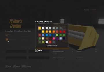 Loader Crusher Bucket version 1.0 for Farming Simulator 2019 (v1.5.1.0)