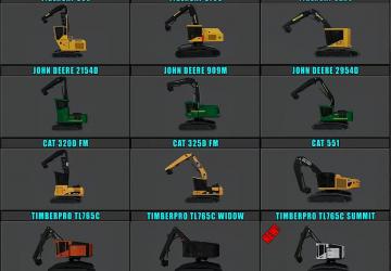 Logging Mods Pack October - 2020 version 1.0 for Farming Simulator 2019 (v1.6.x)
