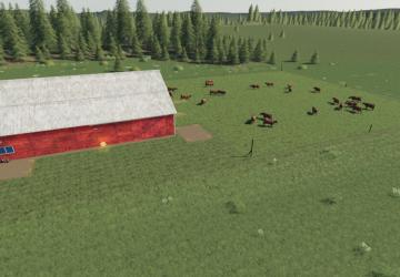 Lone Oak Cow Husbandry version 1.2.0.0 for Farming Simulator 2019 (v1.7.x)