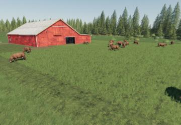 Lone Oak Cow Husbandry version 1.2.0.0 for Farming Simulator 2019 (v1.7.x)