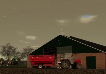 Long Cowshed Europe version 1.0 for Farming Simulator 2019 (v1.6.0.0)