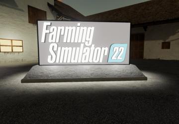 Luminous Poster FS22 version 1.0.0.0 for Farming Simulator 2019