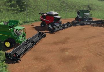 MacDon FD75 (35, 40, 45 PES) version 1.0 for Farming Simulator 2019 (v1.3.0.1)