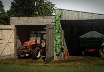 Machine garage version 1.0.0.0 for Farming Simulator 2019 (v1.5.x)