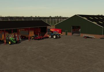 Machineshed version 1.0.0.0 for Farming Simulator 2019 (v1.7.x)