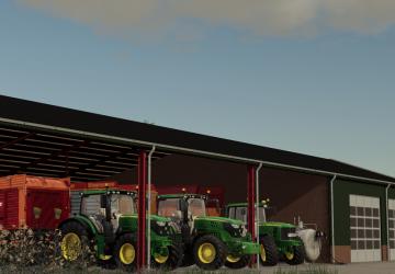 Machineshed With Workshop version 1.1.0.0 for Farming Simulator 2019 (v1.7.x)