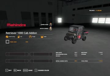 MAHINDRA RETRIEVER PACK version 1.0 for Farming Simulator 2019 (v1.3.0.1)