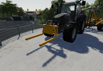 Mammut Roundbale Fork version 1.0.0.0 for Farming Simulator 2019 (v1.7.x)