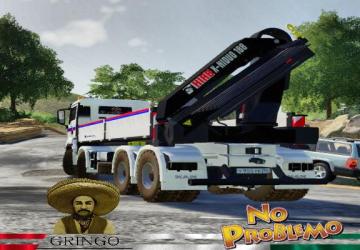 MAN 8X4 Eurovia version 2.0.0.0 for Farming Simulator 2019 (v1.6.x)