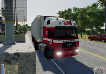 MAN F2000 19.414 version 1.0 for Farming Simulator 2019 (v1.3.0.1)