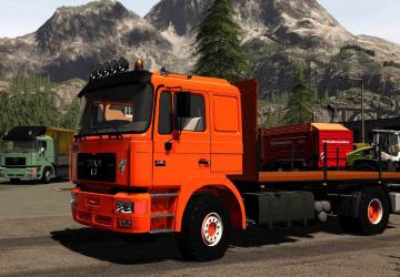Man F2000 Sidedoors version 2.0 for Farming Simulator 2019 (v1.7.1.0)