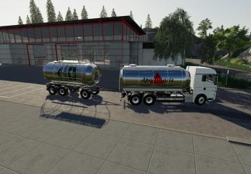 MAN Tank Lkw Mit Anhanger version 1.0.0.4 for Farming Simulator 2019 (v1.5.1.0)