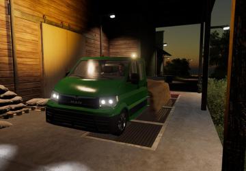 MAN TGE 3.100 - 3.180 version 1.0.0.0 for Farming Simulator 2019 (v1.5.x)